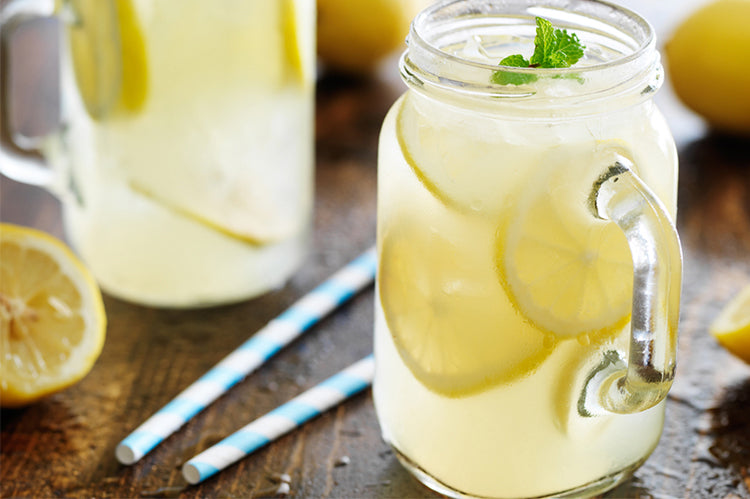 How to make sugar free ginger mint lemonade