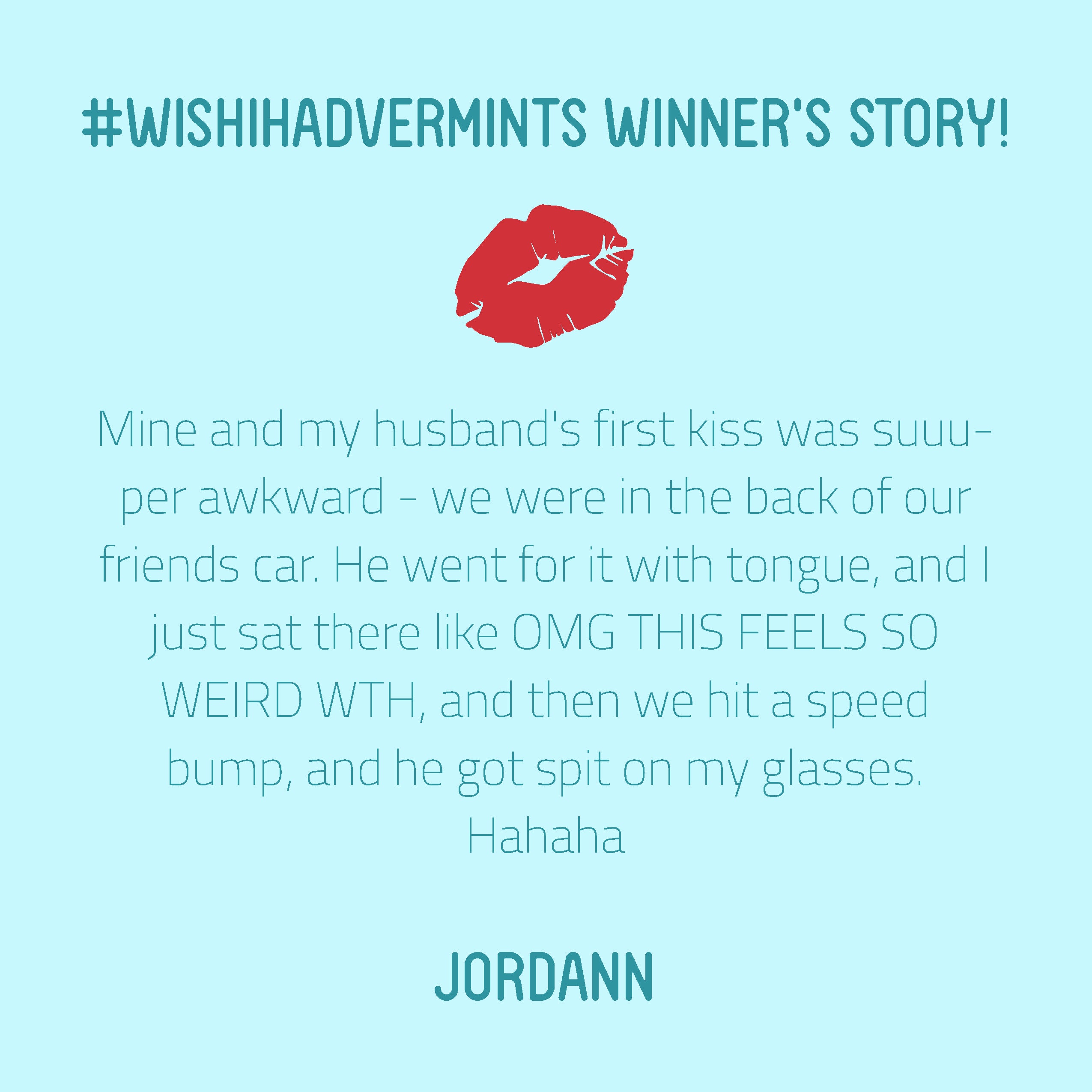 Jordann is our first #WishIHadVerMints Contest Winner!