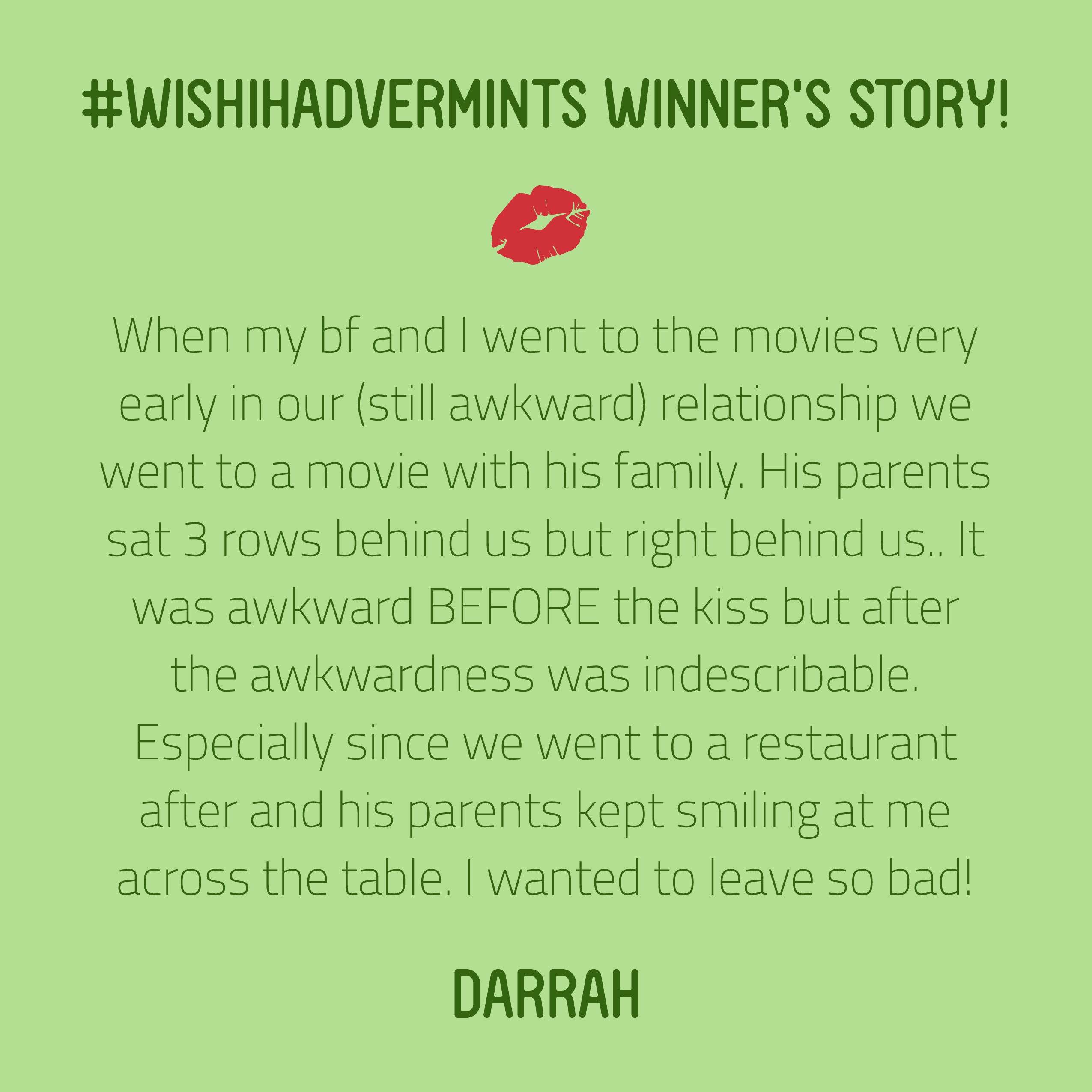 Darrah is our Week 3 #WishIHadVerMints Winner!