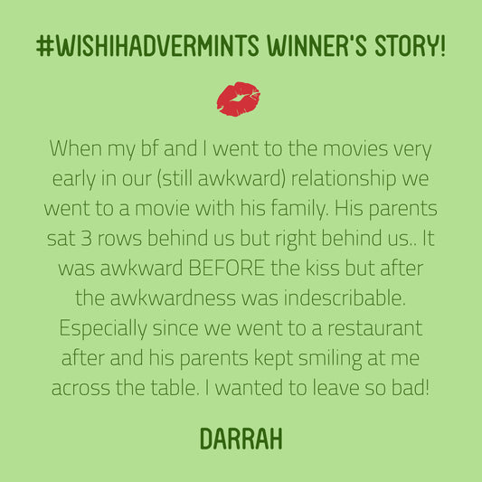 Darrah is our Week 3 #WishIHadVerMints Winner!